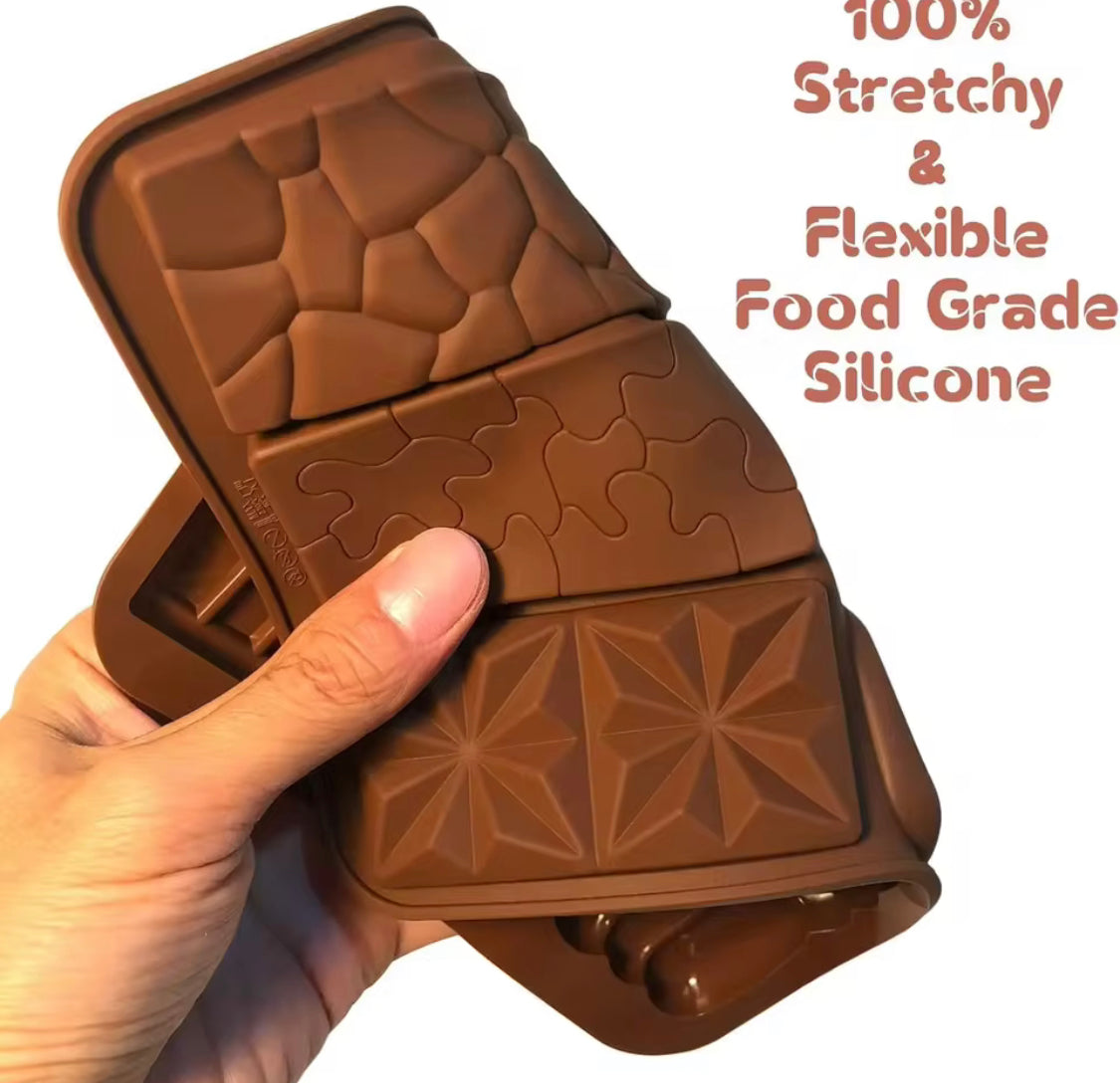 6 Grids Mini Rectangular Silicone Chocolate Mold, Easy Release Rectangle Chocolate Mold, Non Stick Silicone Mold 6 Grids Mini Rectangular Silicone Chocolate Mold, Easy Release Rectangle Chocolate Mold, Non Stick Silicone Mold